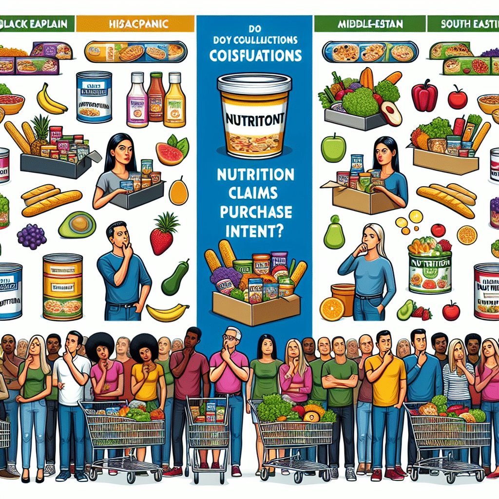 Do Nutrition Claims Impact Purchase Intent?