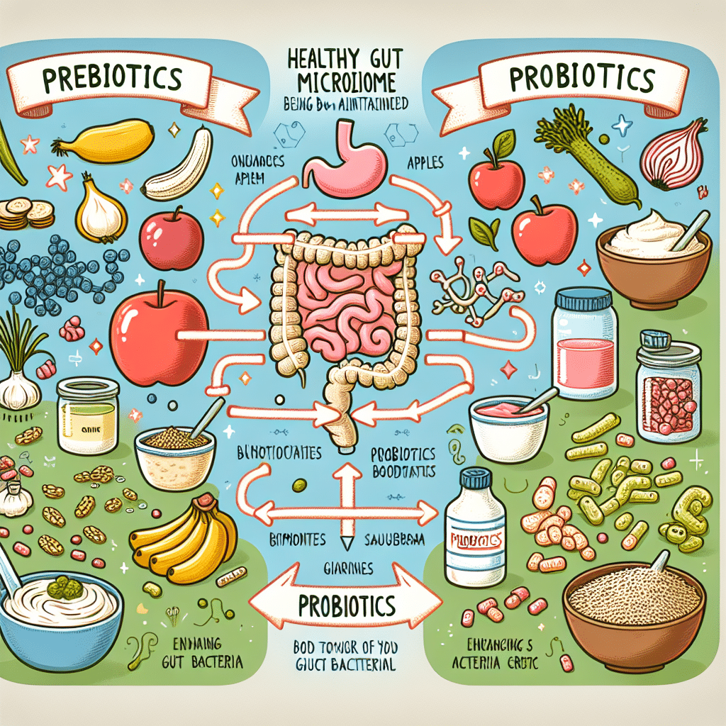 Prebiotics and Probiotics for a Healthy Gut Microbiome