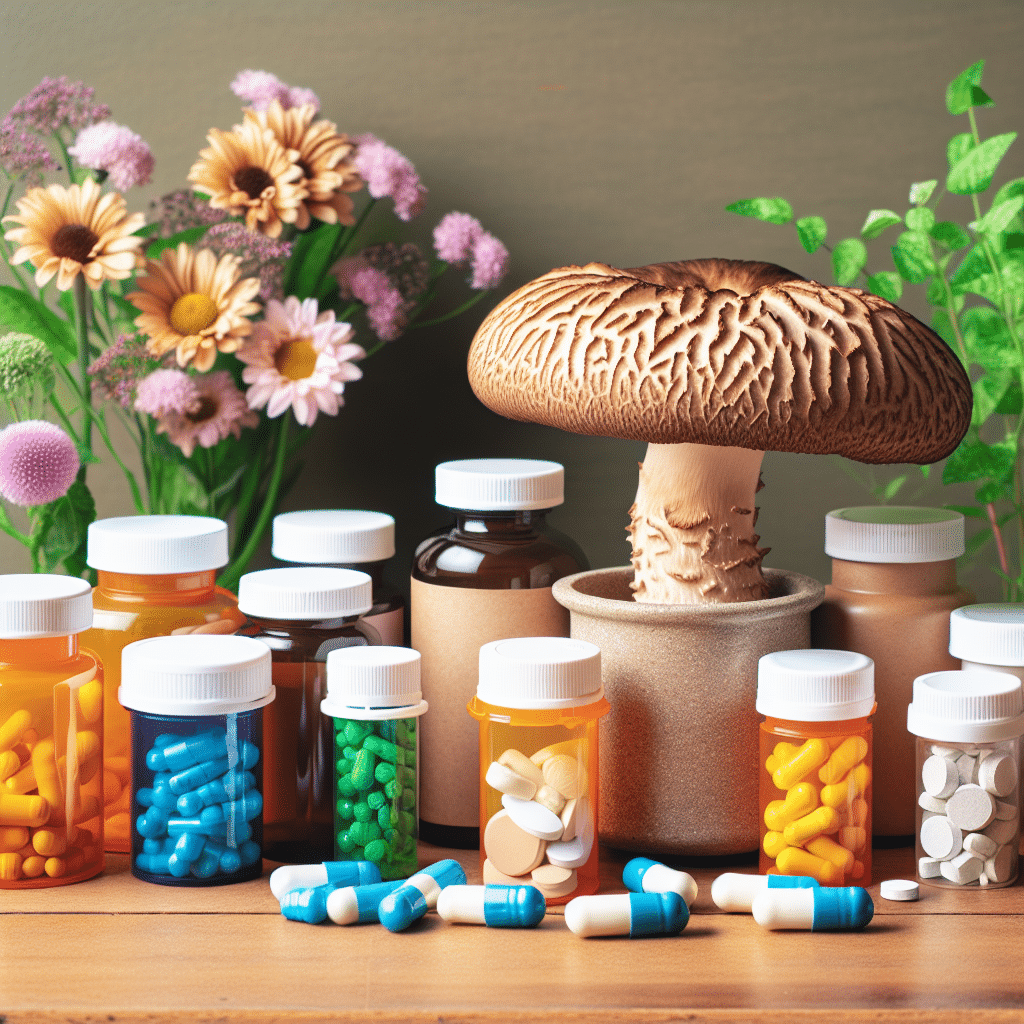 Does maitake mushroom interact with medications?