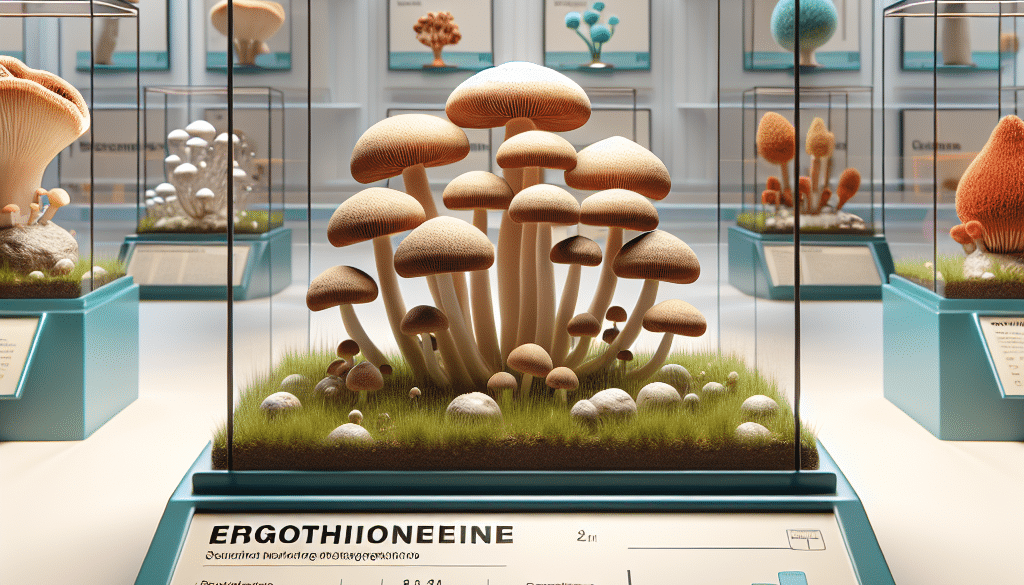 Which mushroom has the most ergothioneine?