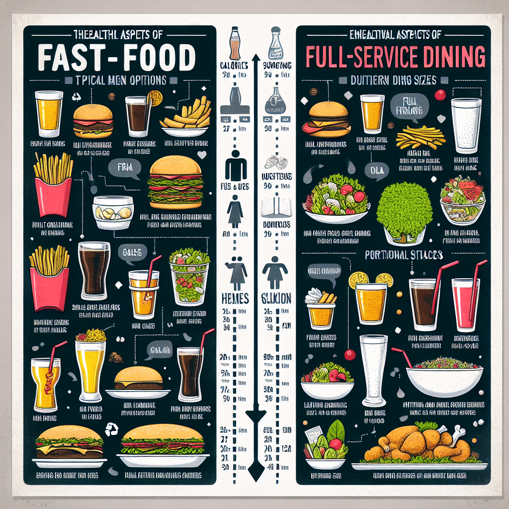 Fast-food vs. Full-service: Healthier Dining Choices Compared