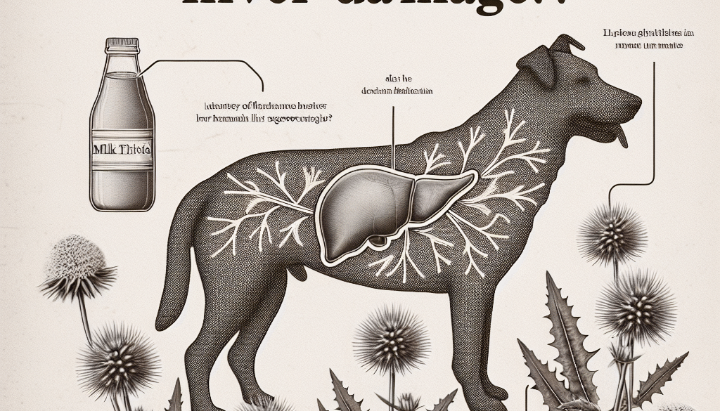 Can milk thistle reverse liver damage in dogs?