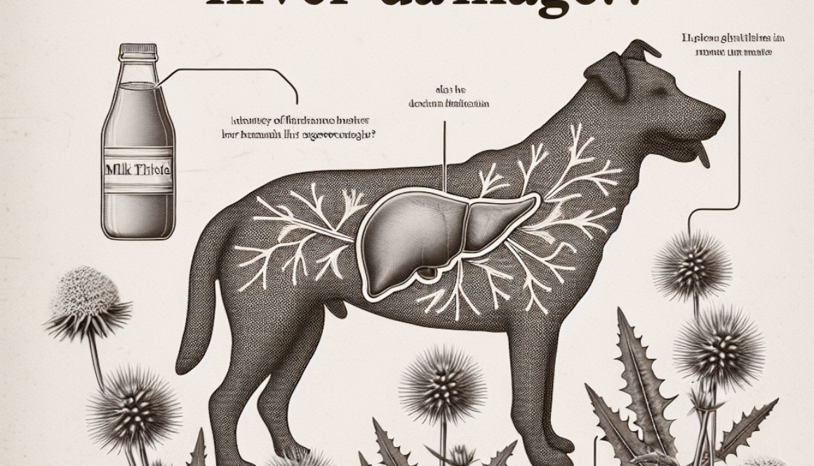 Can milk thistle reverse liver damage in dogs?