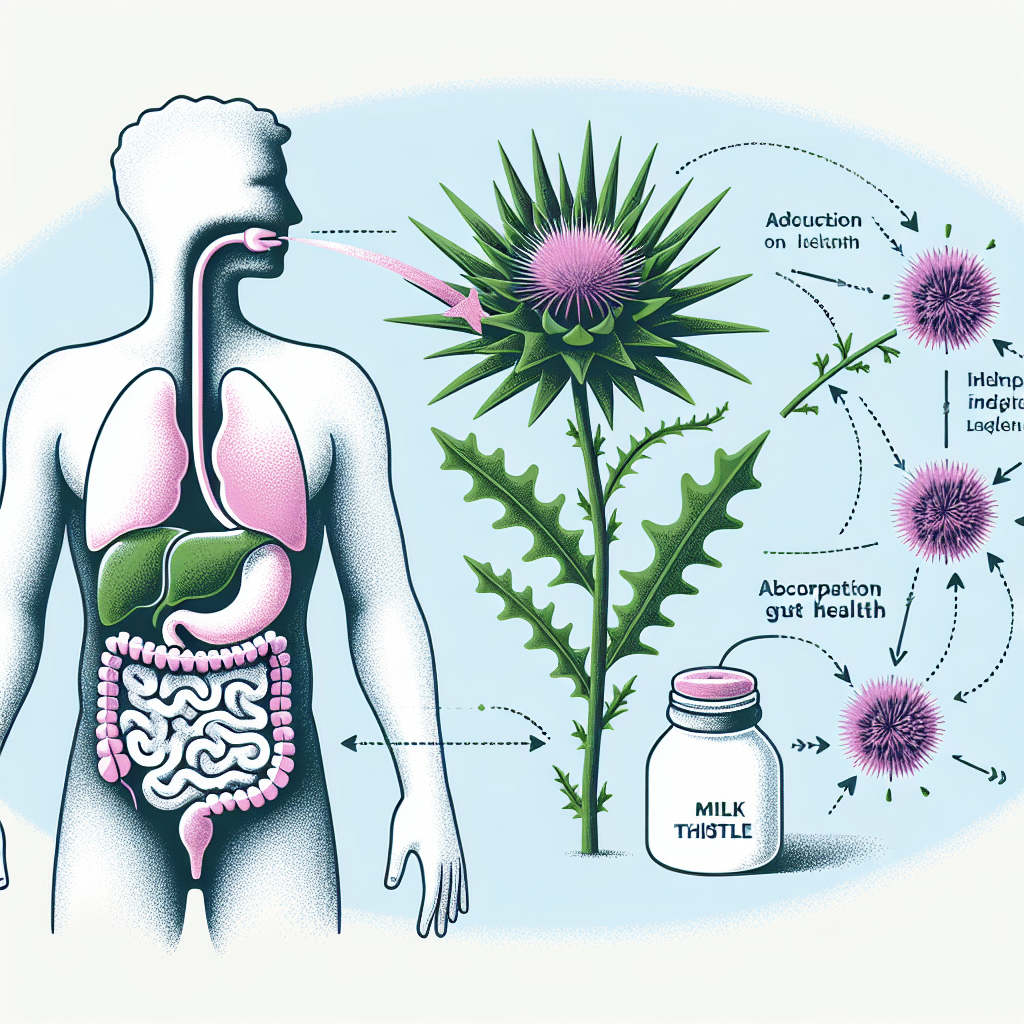 What does milk thistle do for gut health?