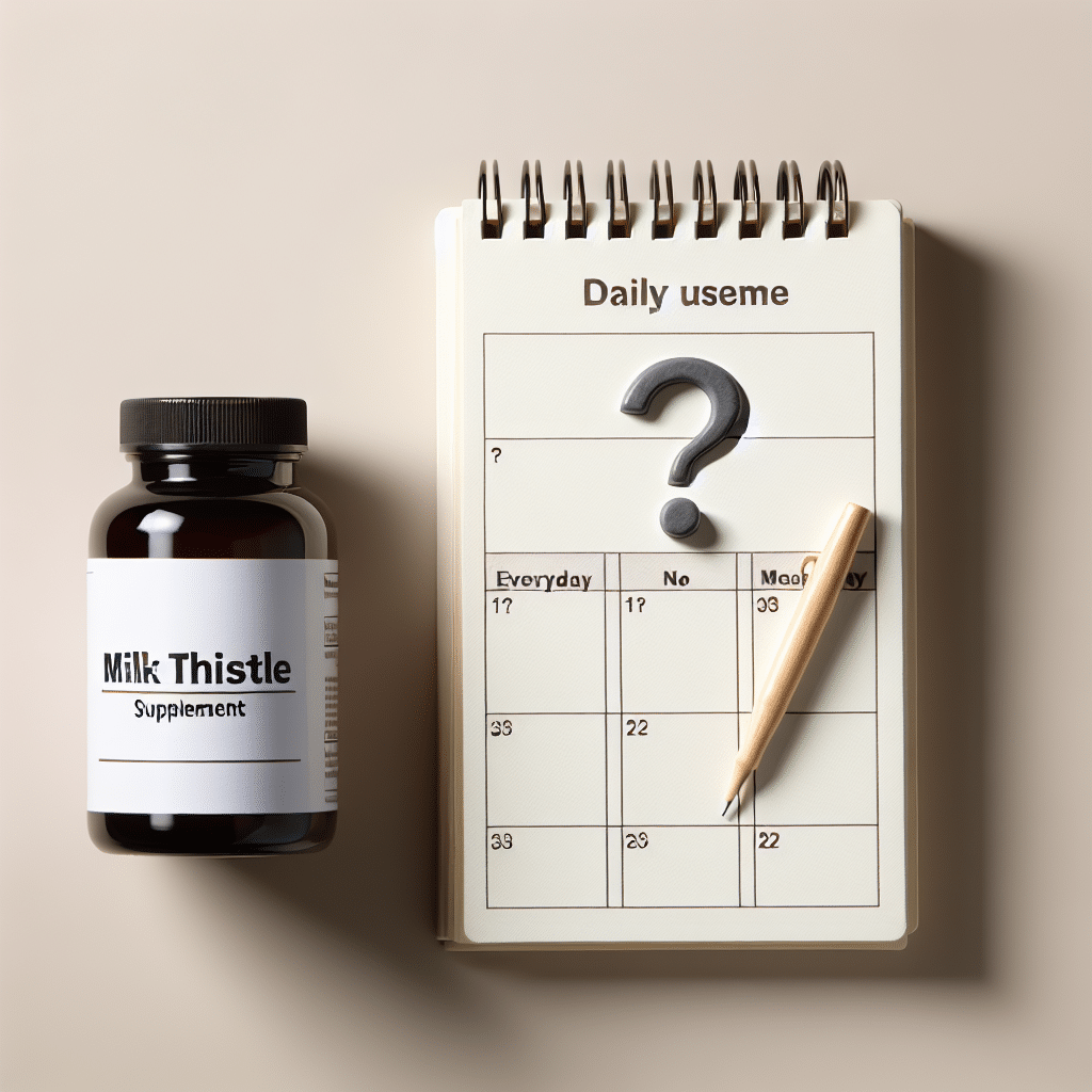 Is it okay to take milk thistle every day?