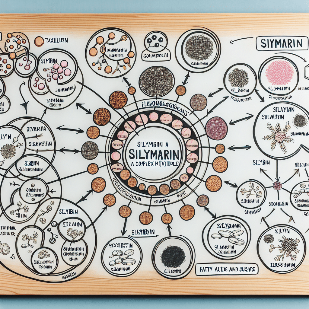 What is the difference between silybin and silymarin?