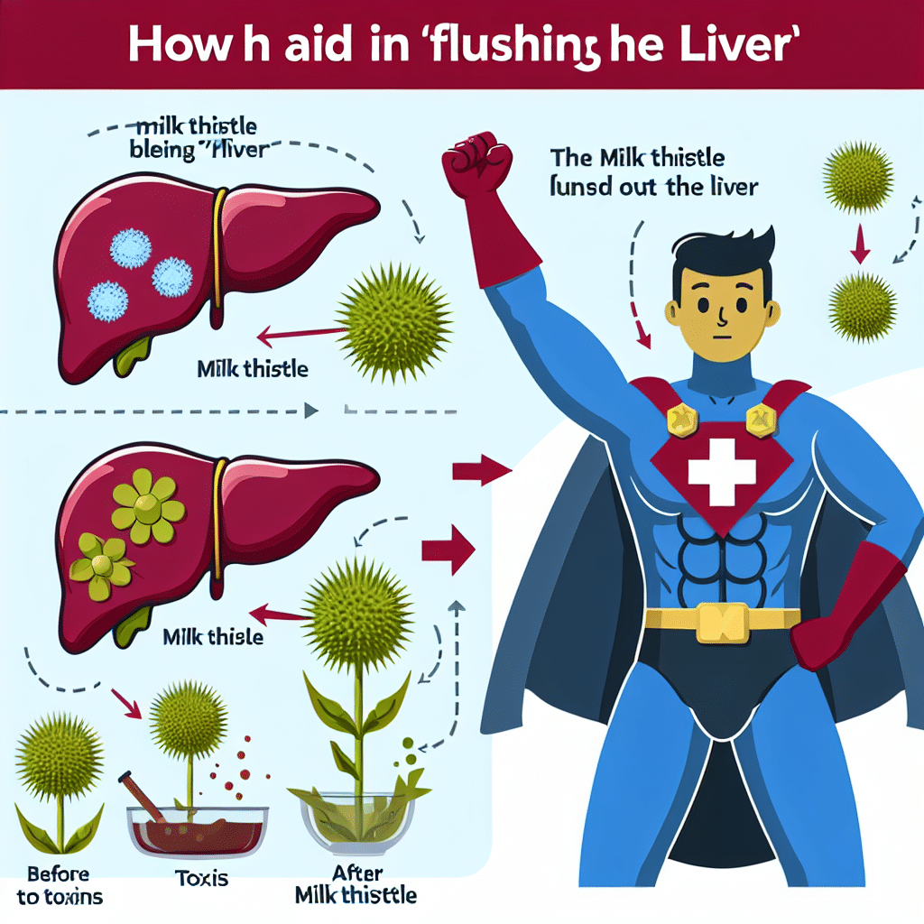 Does milk thistle flush the liver?