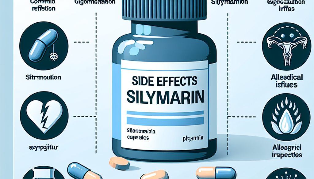 What are the side effects of silymarin?