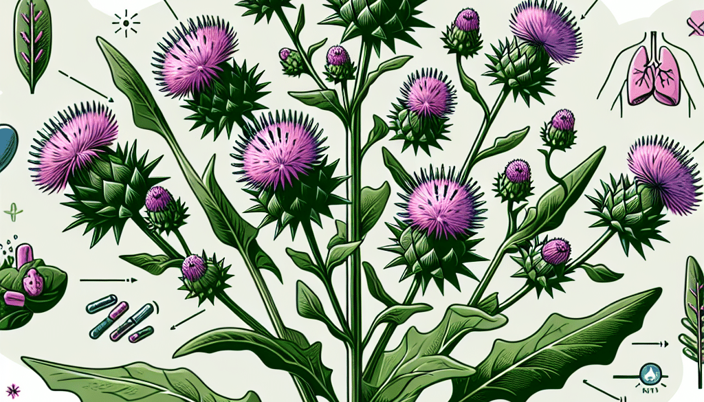 What does milk thistle do in NHS?