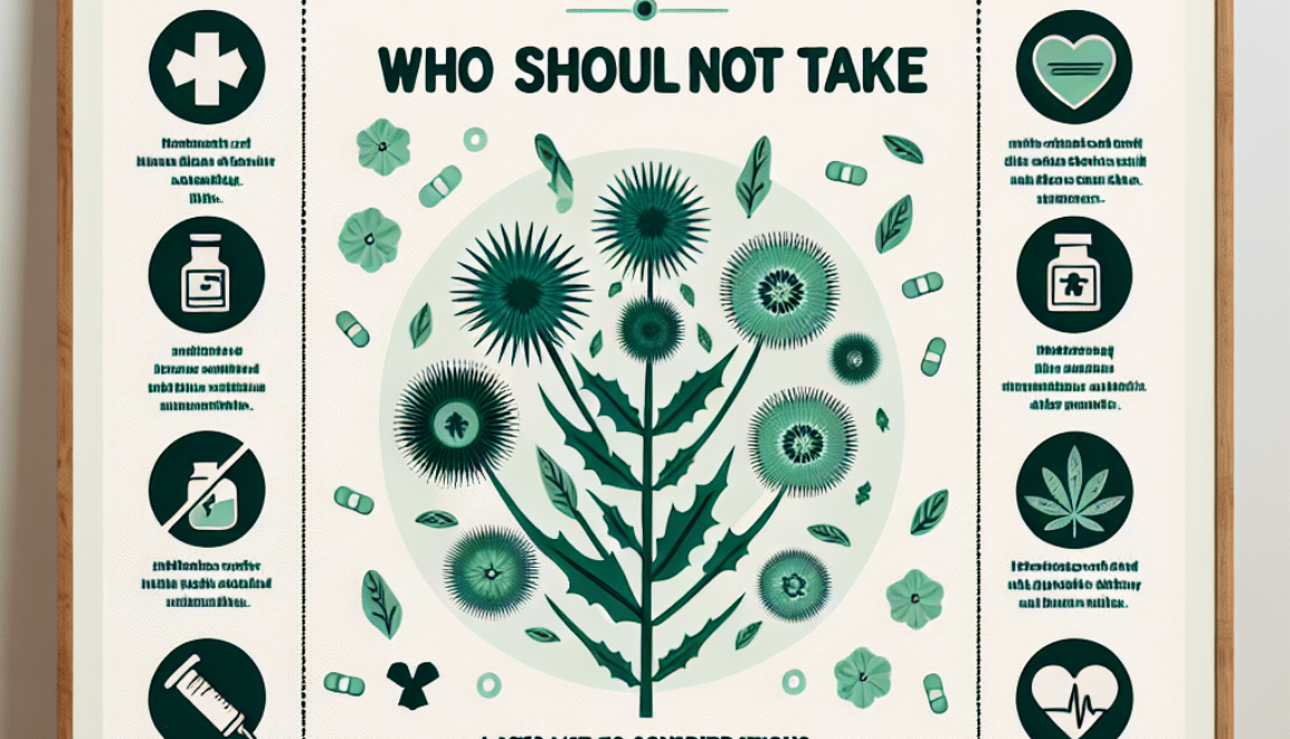 Who should not take milk thistle?