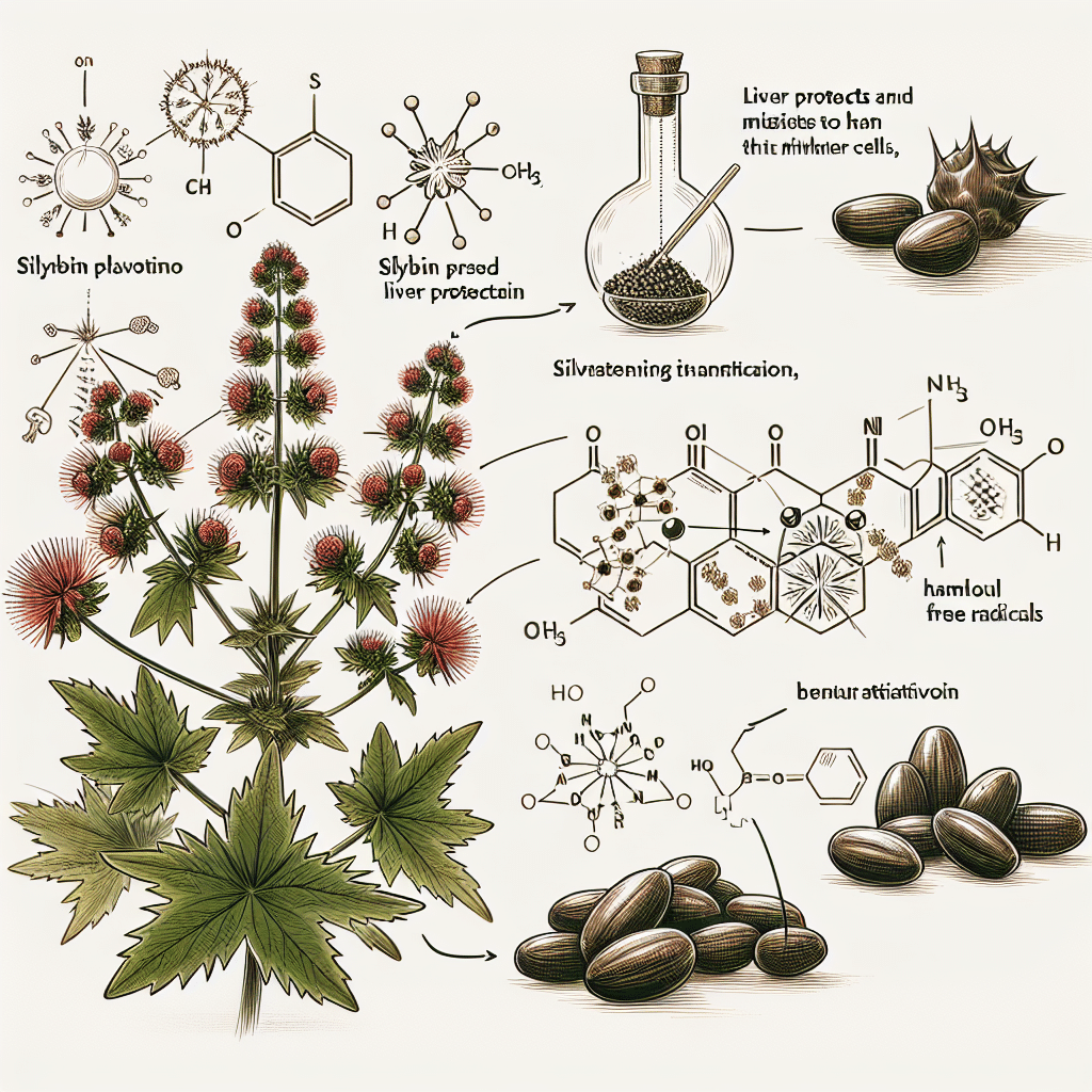 What is the use of silybin?