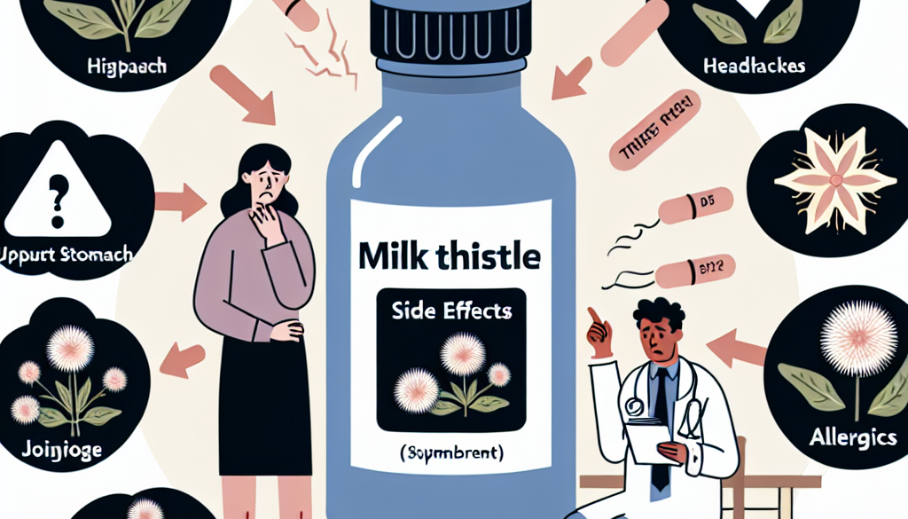 Is there a downside to taking milk thistle?