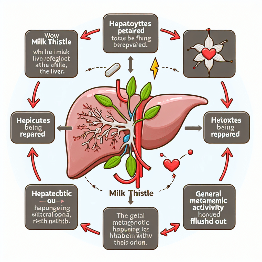 Does milk thistle flush the liver?