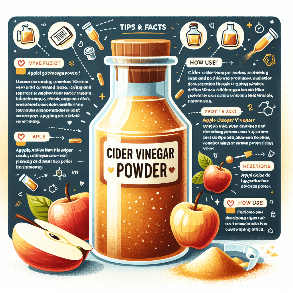 Cider Vinegar Powder: What You Need to Know