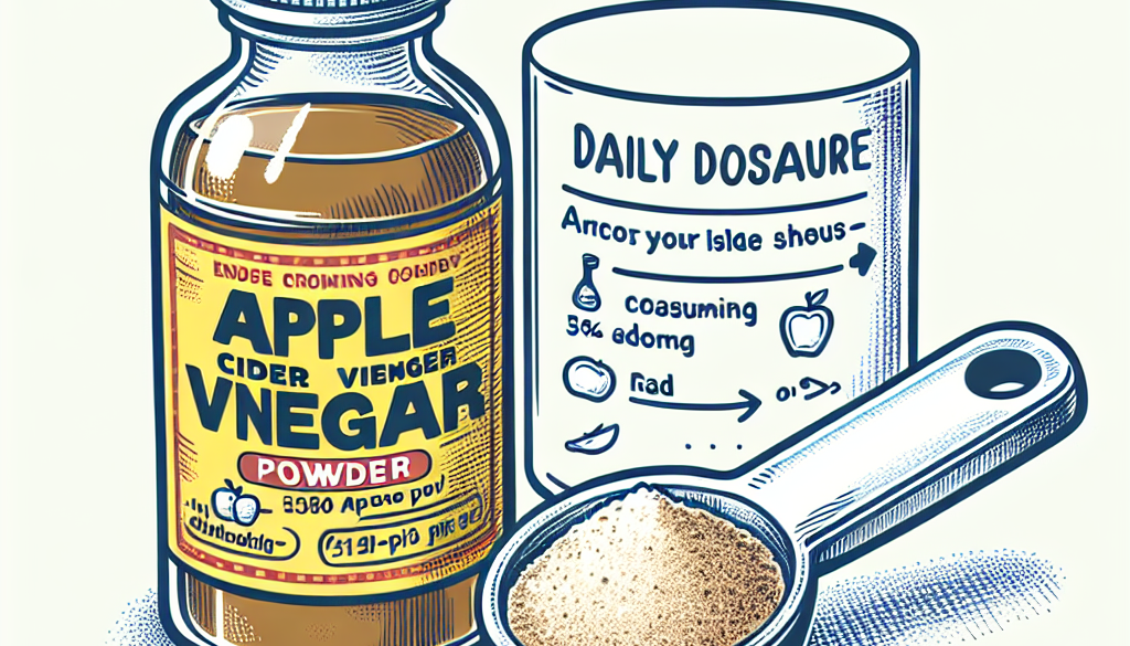 How Much Apple Cider Vinegar Powder to Take?