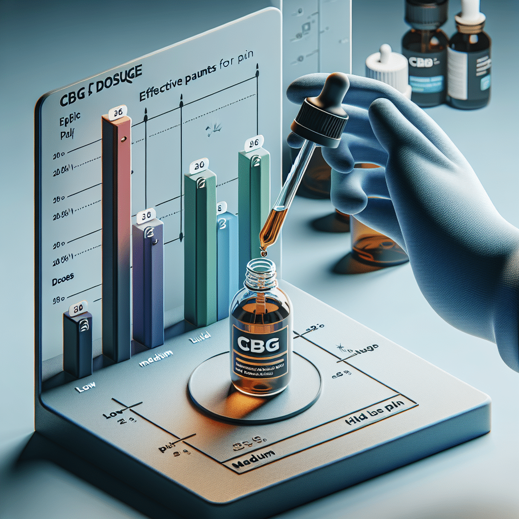 CBG Dose for Pain: Effective Amounts