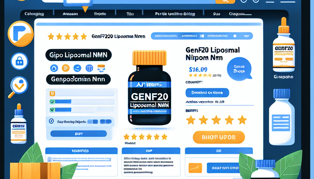 Genf20 Liposomal NMN Amazon: Buying Guide