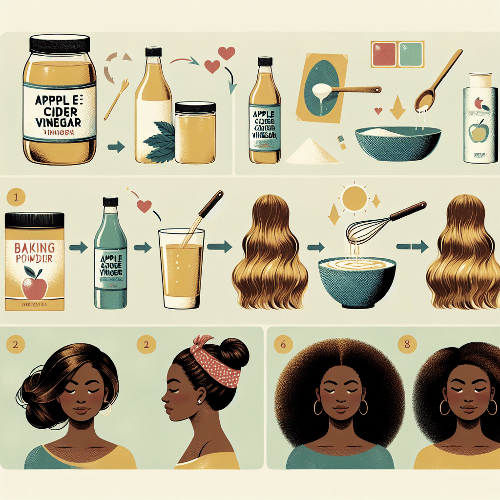 Apple Cider Vinegar and Baking Powder for Hair: Tips