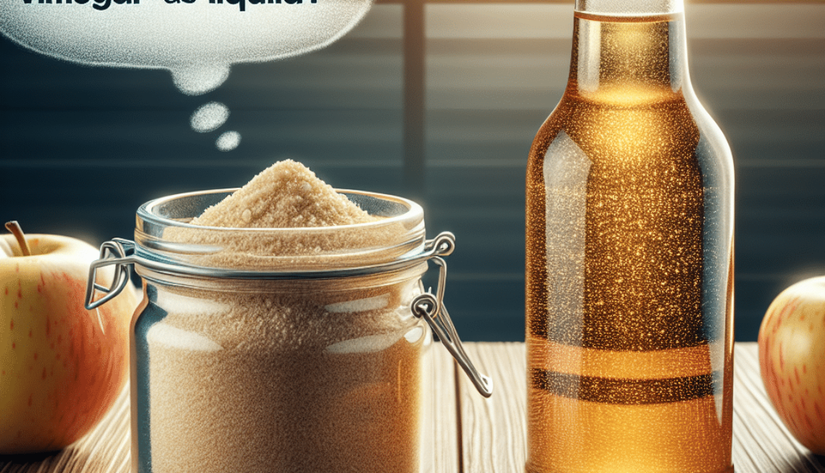Is Apple Cider Vinegar Powder as Good as Liquid?