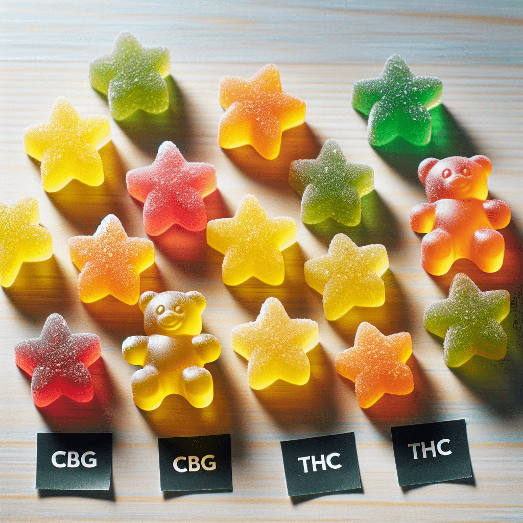 CBG and THC Gummies: Balanced Cannabinoid Treats