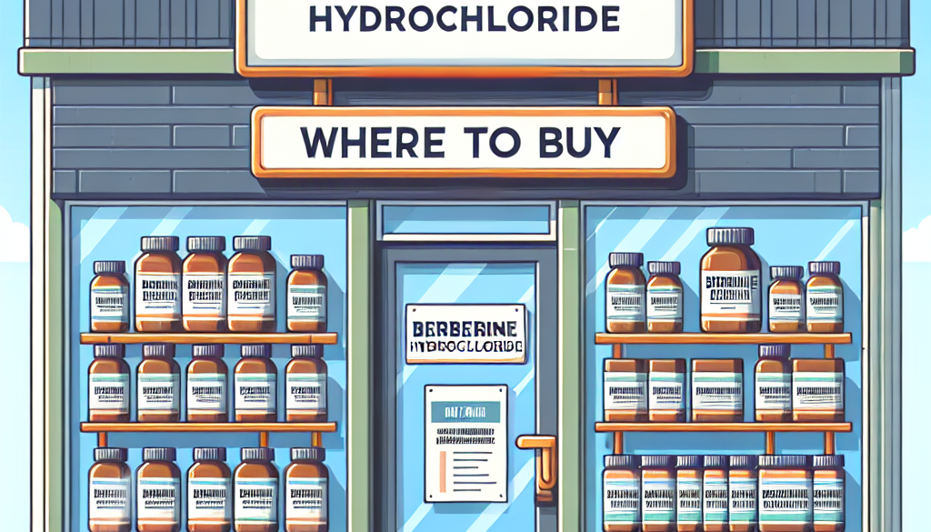 Berberine Hydrochloride for Sale: Where to Buy