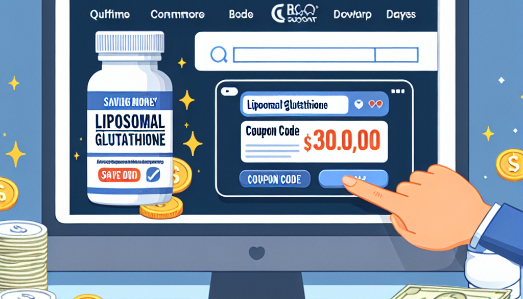 Coupon Code Liposmal Glutathione: How to Save Money