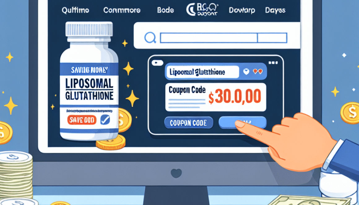Coupon Code Liposmal Glutathione: How to Save Money