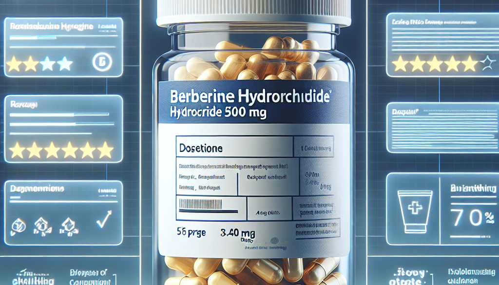 Berberine Hydrochloride 500 mg Reviews: Insights