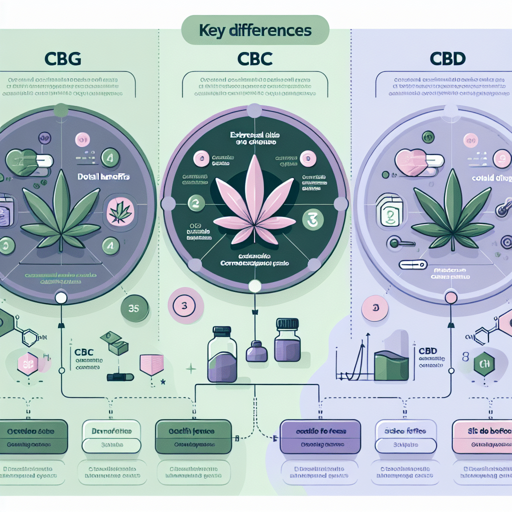 CBG vs CBC vs CBD: Key Differences