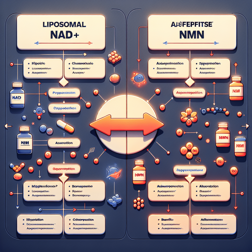 Liposomal NAD+ vs NMN: Key Differences Explained