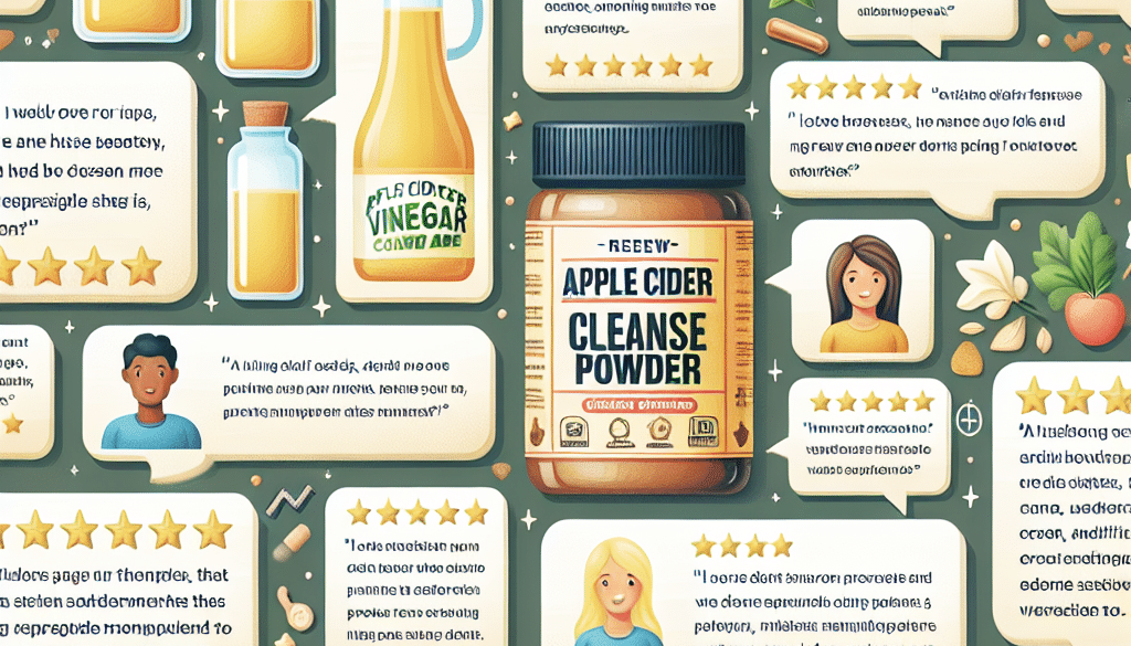 Apple Cider Vinegar Cleanse Powder Reviews: User Feedback