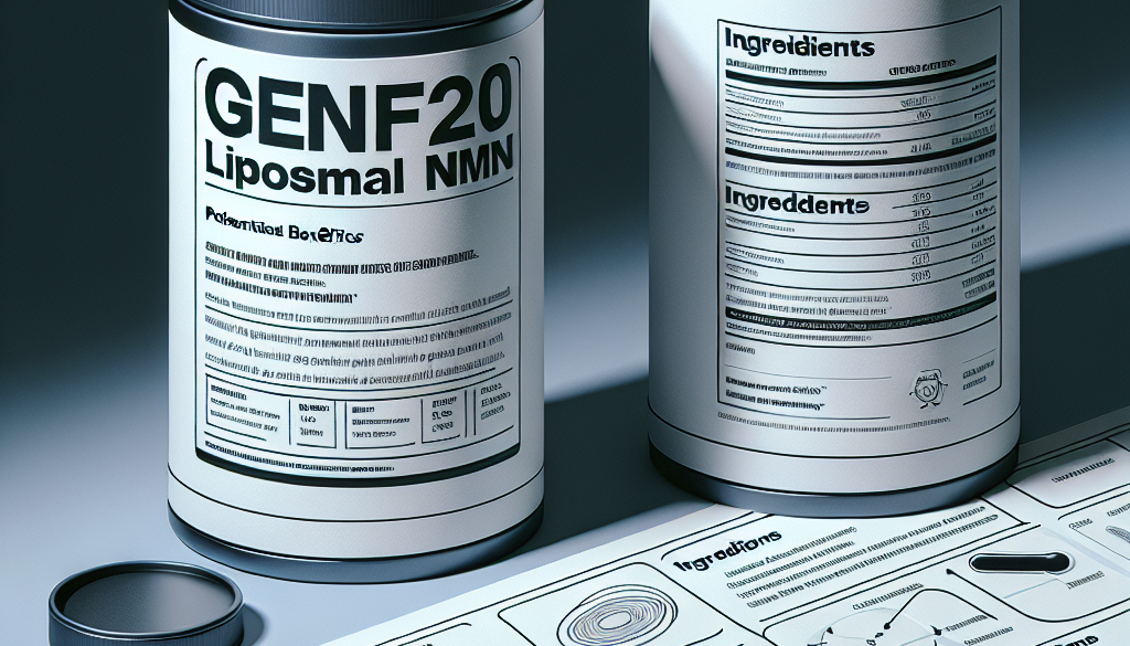 Genf20 Liposomal NMN: Product Breakdown