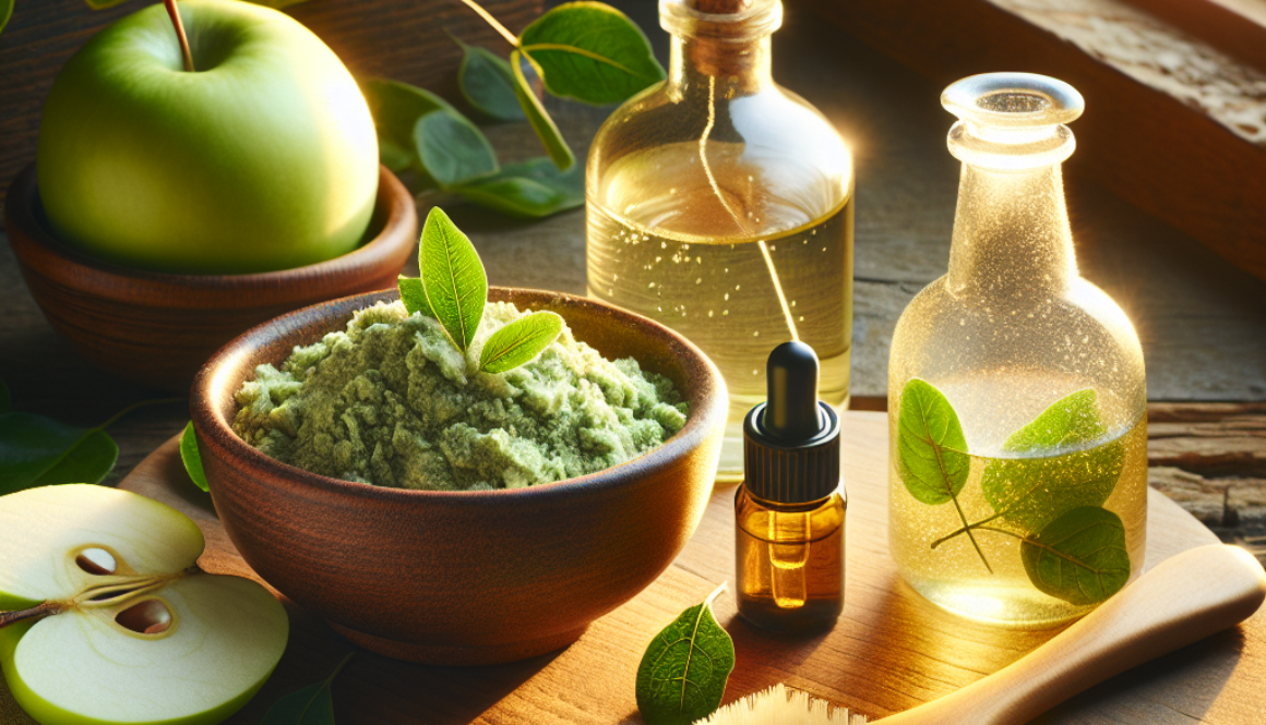 DIY Soapwort Powder Apple Cider Vinegar Facial Cleanser