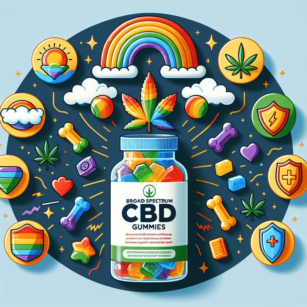 Broad Spectrum CBD Gummies: Benefits