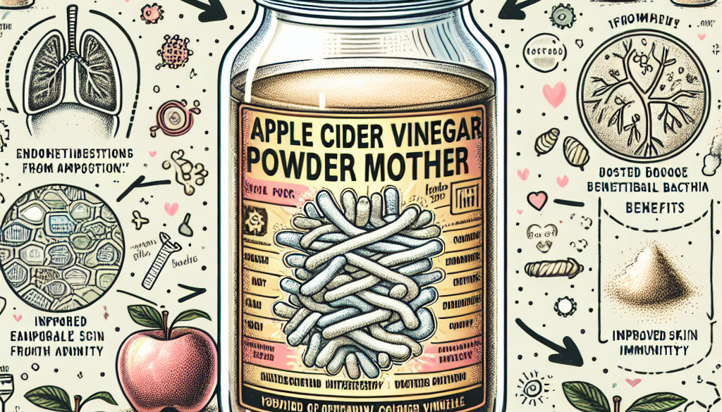 Apple Cider Vinegar Powder with Mother Benefits