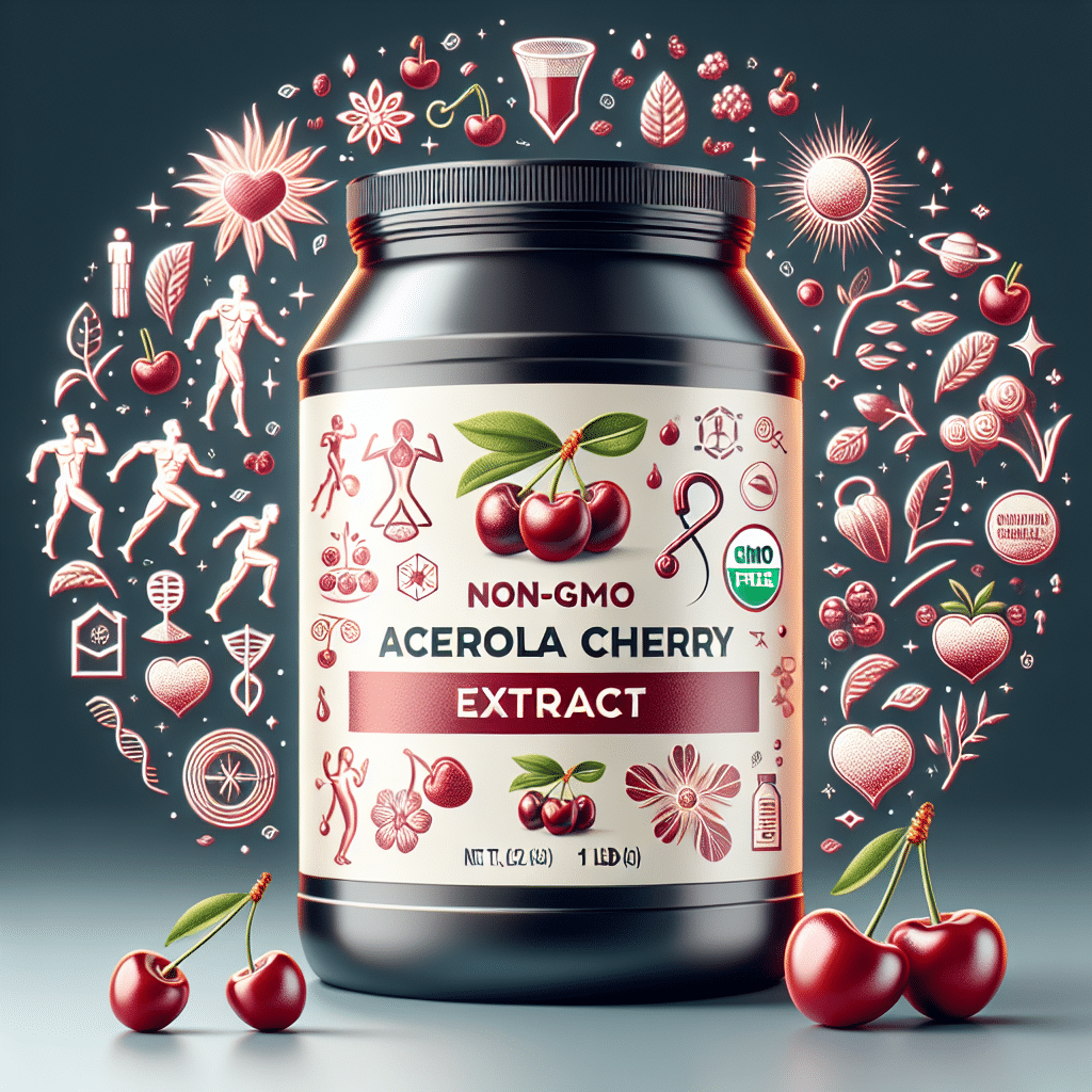 Acerola Cherry Extract Non-GMO-1 lb: Benefits