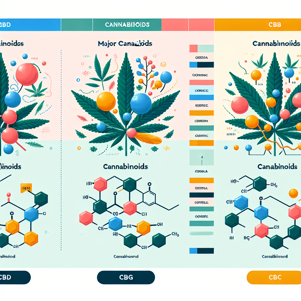 CBD vs CBG vs CBN vs CBC: Comparison
