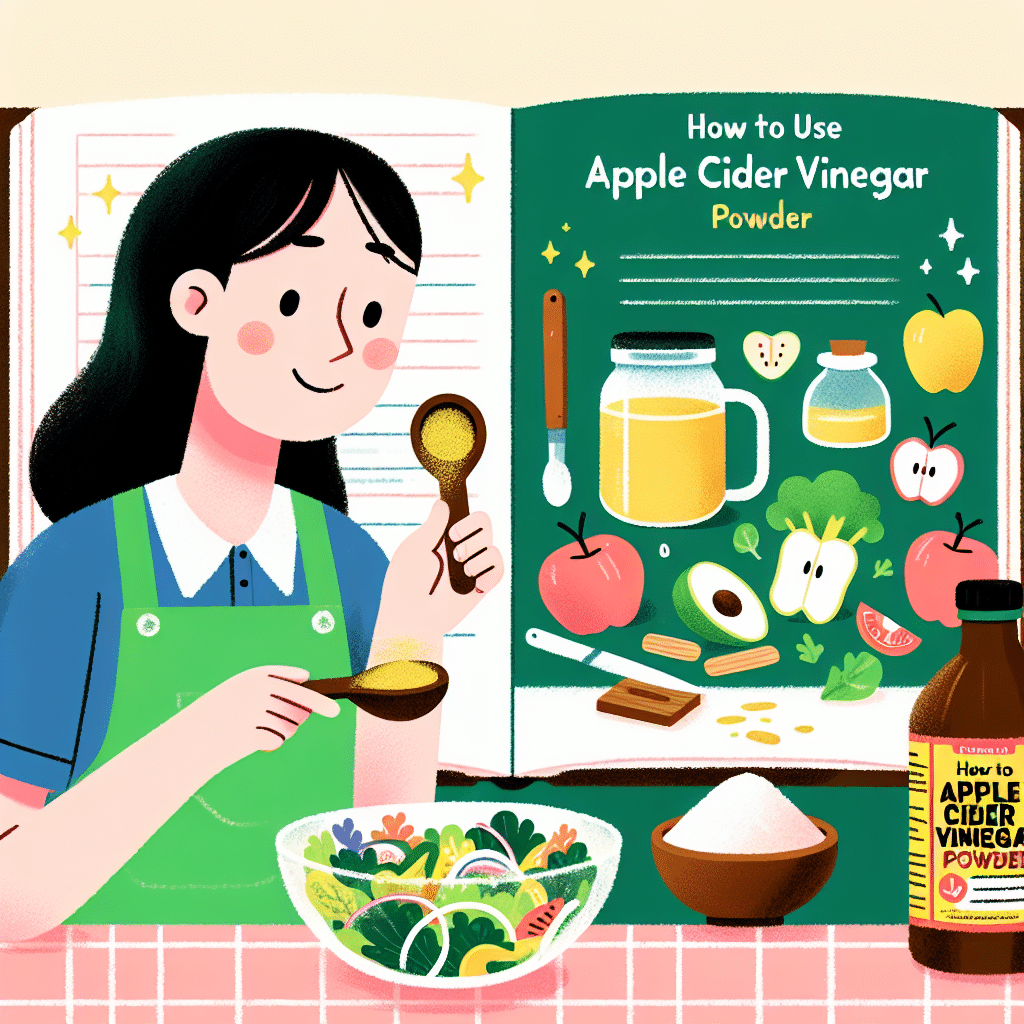 How to Use Apple Cider Vinegar Powder: Tips