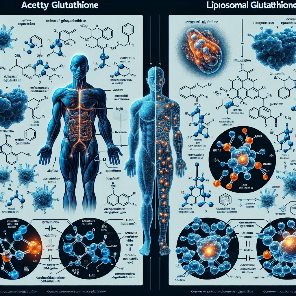 Acetyl Glutathione vs Liposomal Glutathione: Comparison