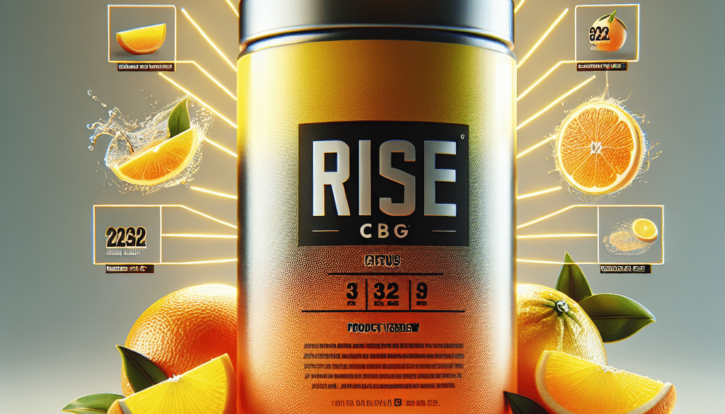 Rise CBG Citrus: Product Overview