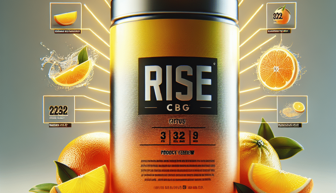 Rise CBG Citrus: Product Overview