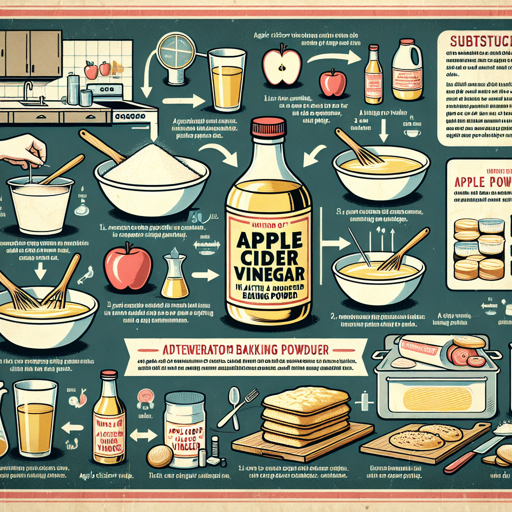 Apple Cider Vinegar Instead of Baking Powder: Tips