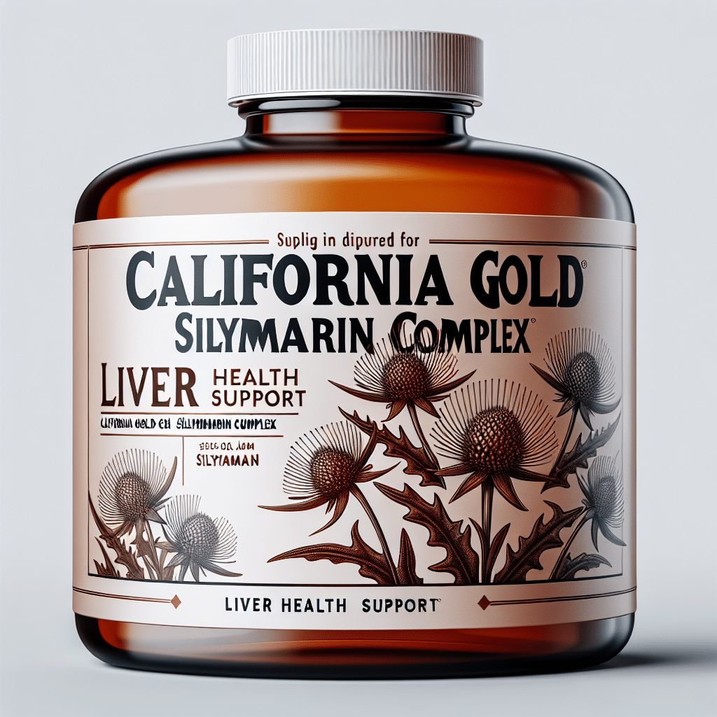 California Gold Silymarin Complex Liver Health Support