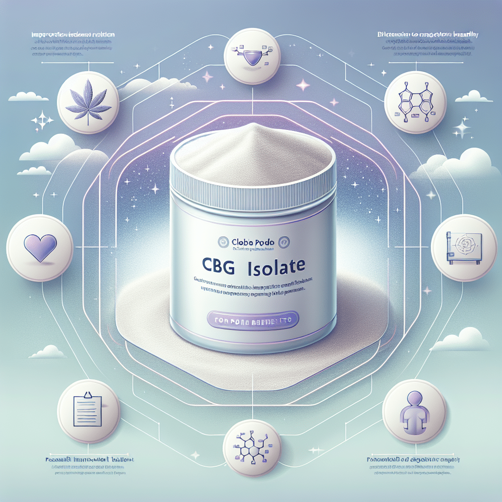 CBG Isolate Powder: Pure Form Benefits