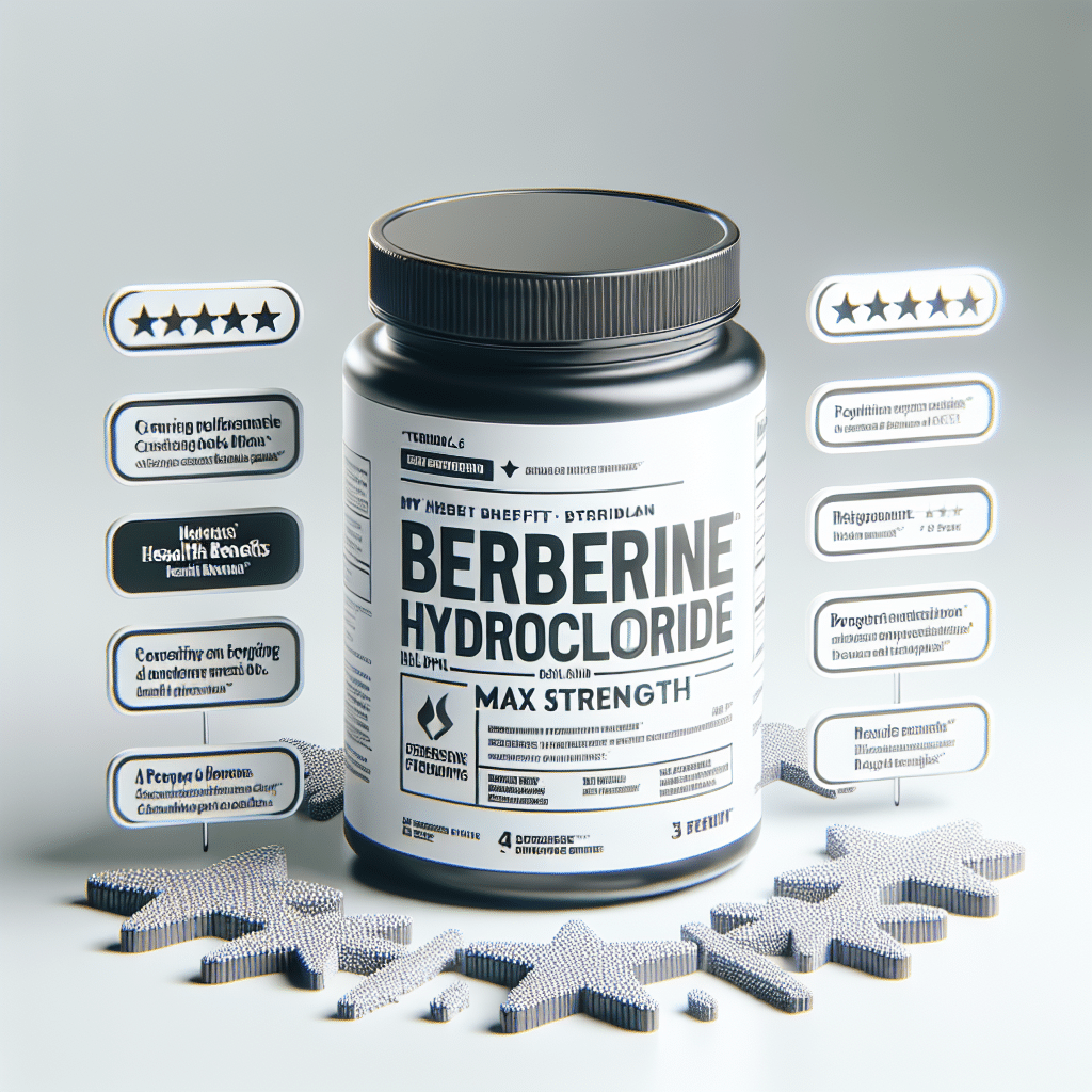 Berberine Hydrochloride HCL Plus Max Strength Review