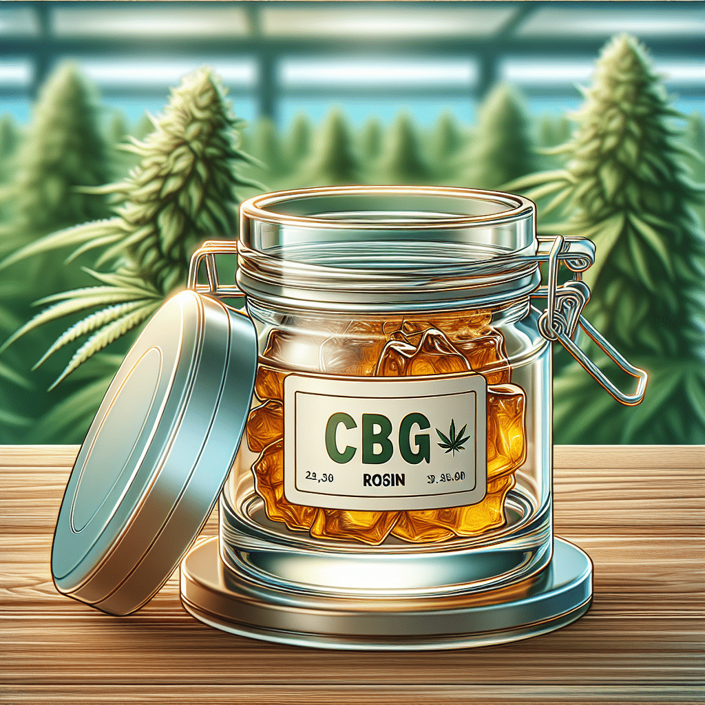 CBG Rosin: Potent Cannabinoid Form