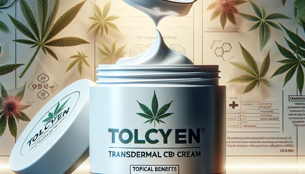 Tolcylen Transdermal CBG/CBD Cream: Topical Benefits