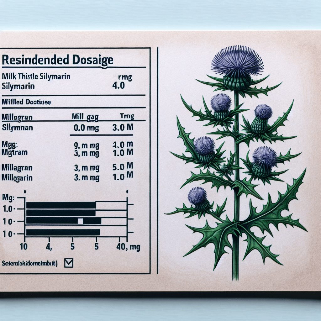 Milk Thistle Silymarin Dosage Guide