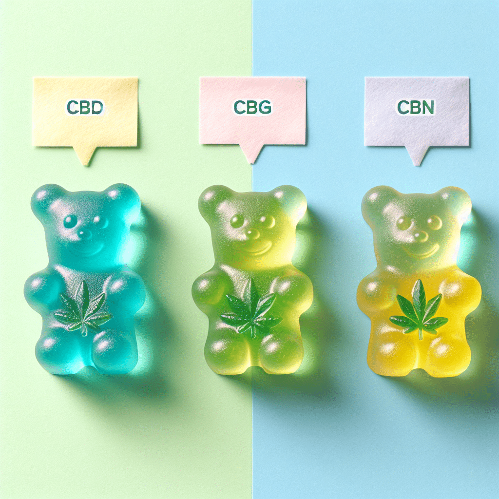 CBD CBG CBN Gummies: Combined Benefits