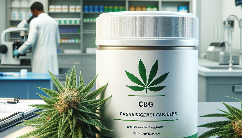 CBG Capsules: Convenient Cannabinoid Option